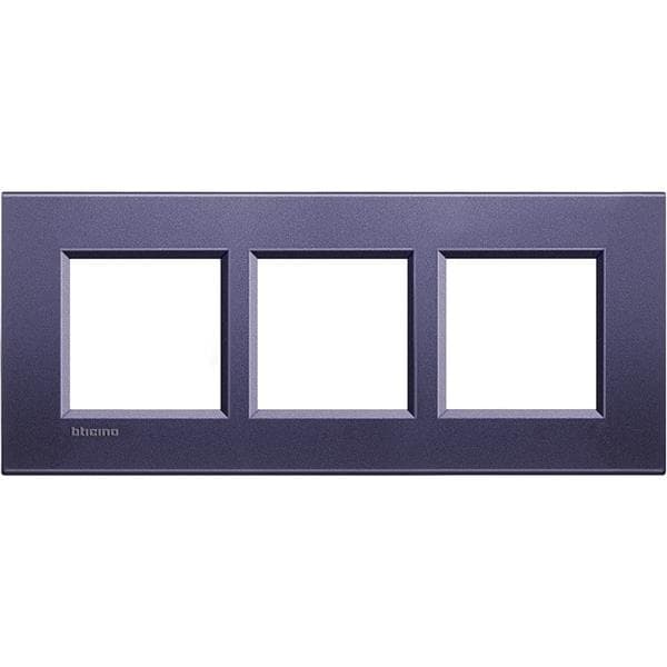 LivingLight - plaque rectangulaire 3 x 2 modules 57mm Club