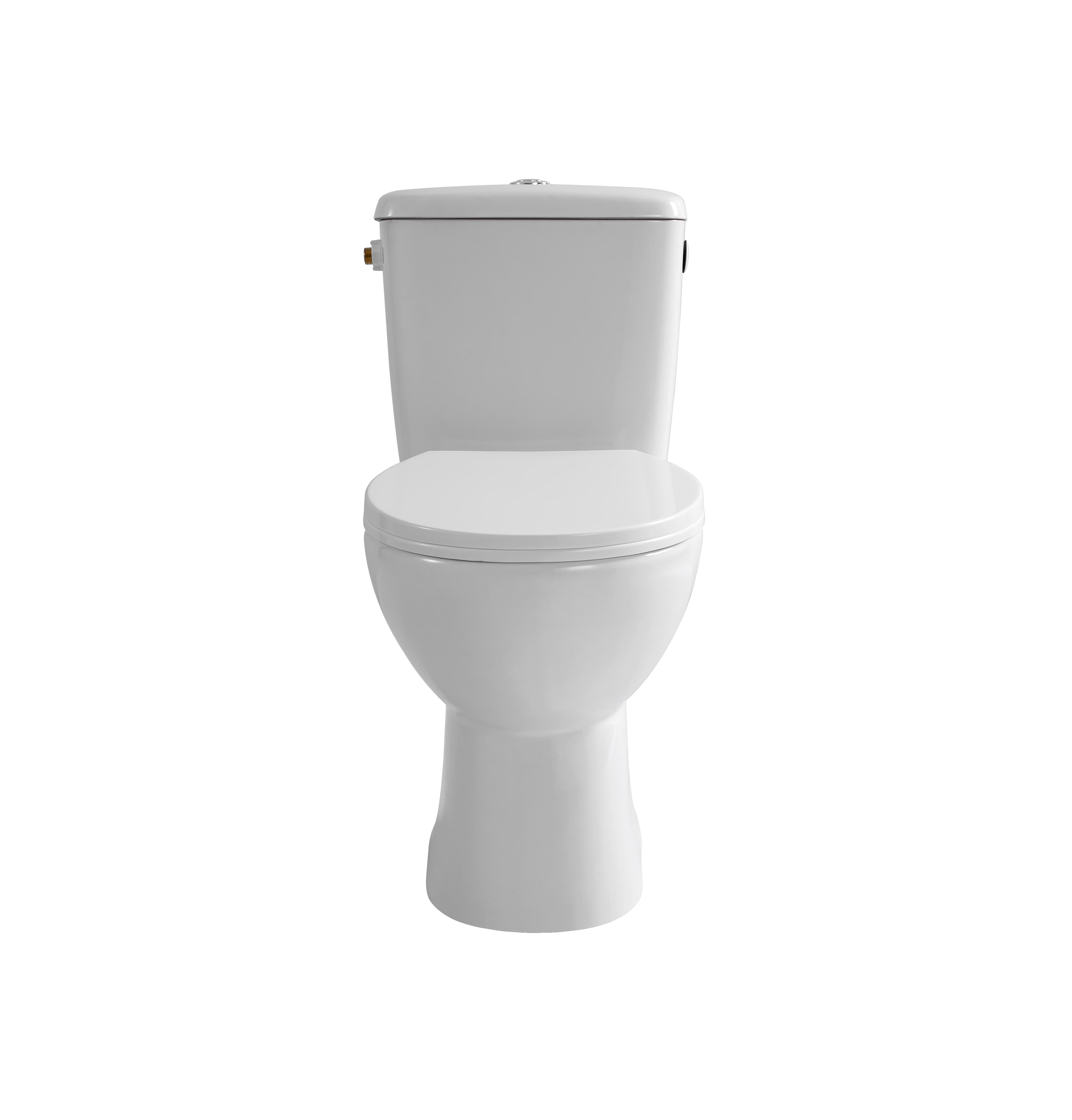 ALONI PRO DUOBLOK - CUVETTE À POSER - SANS BRIDE - S-TRAP - SORTIE VERTICALE - AVEC RÉSERVOIR - AVEC MÉCANISME DE CHASSE 4/6L - DOUBLE CHASSE - AVEC ABATTANT - SOFTCLOSE - QUICK RELEASE - 39X73X67 CM - BLANC