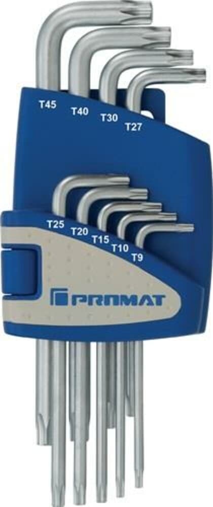 PRM JEU DE CLES MALES COUD. 9 PC T9-T45
