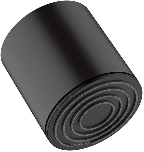 DOUCHE DE TETE PULSIFY S 105 1JET HG SANS BRAS ECOSMART NOIR MATTE