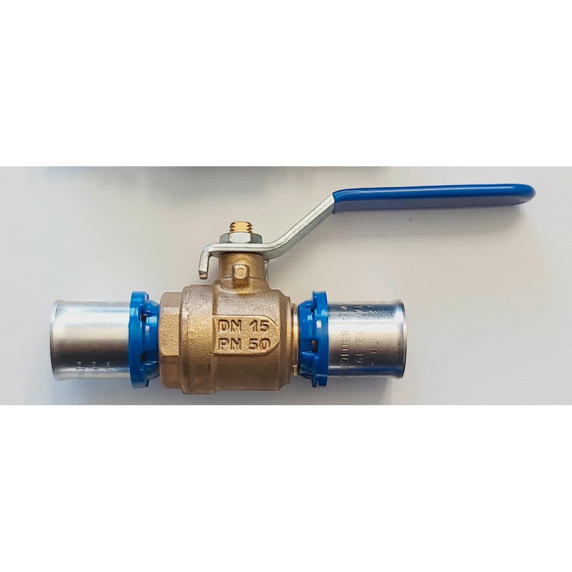 988723255 LT robinet à sphère, vierge, 20 mm, pour tube multicouche à sertir