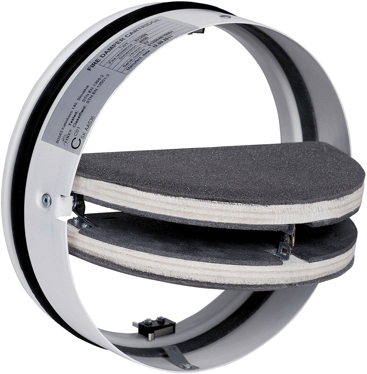 SPIRAL-D GALVA MANCHON ANTI-FEU CF1 POUR VENTILATION 100MM