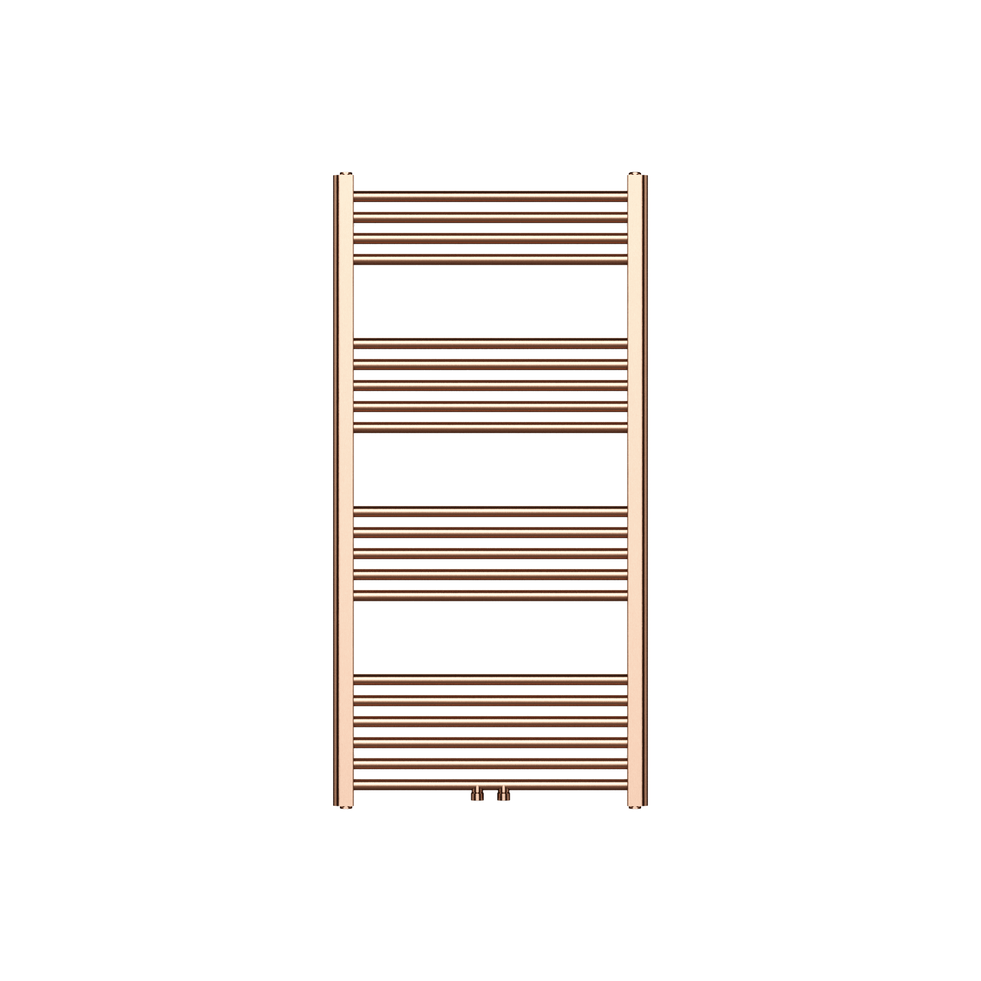 BELRAD SÈCHE-SERVIETTES - RACCORDEMENT GAUCHE-DROITE/CENTRAL - 414 WATT - 1200X600CM - CUIVRE BROSSÉ