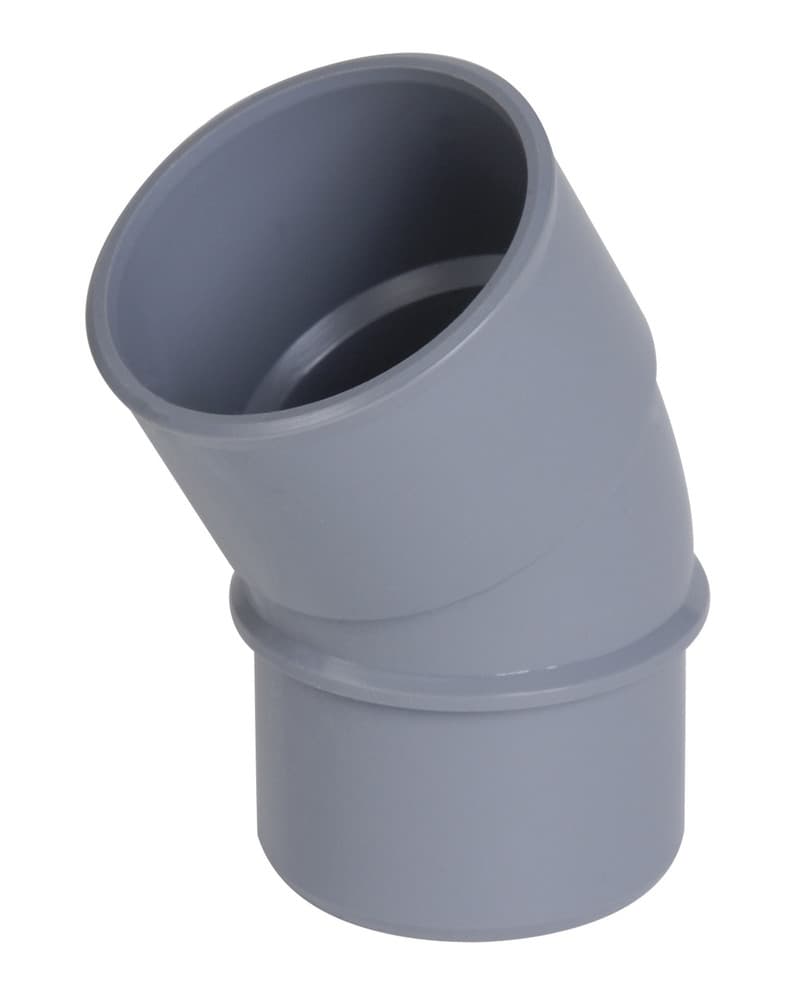 Nicoll raccord à coller PVC coude 30° MF D 50 gris