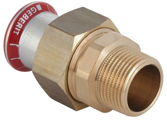 MAPRESS RACC.ECROU GEBERIT 22MM-3/4" M