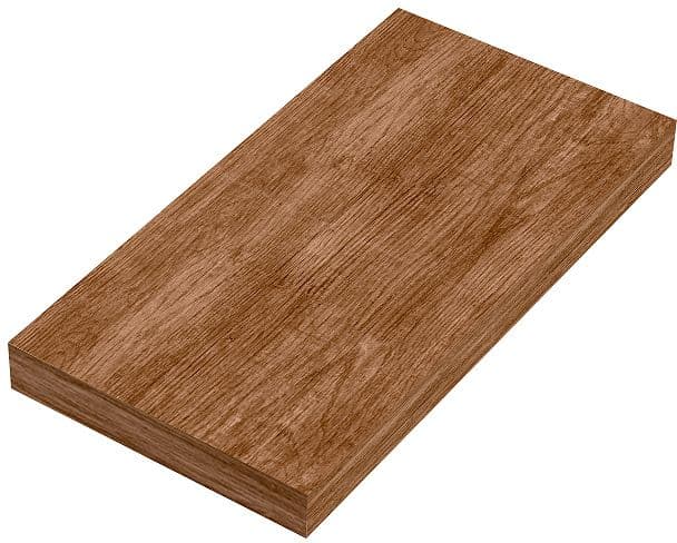 TABLETTE MURALE COFFEE 150X300X25MM JUSQU'A 7KG TECTONA DECOR CANNELLE