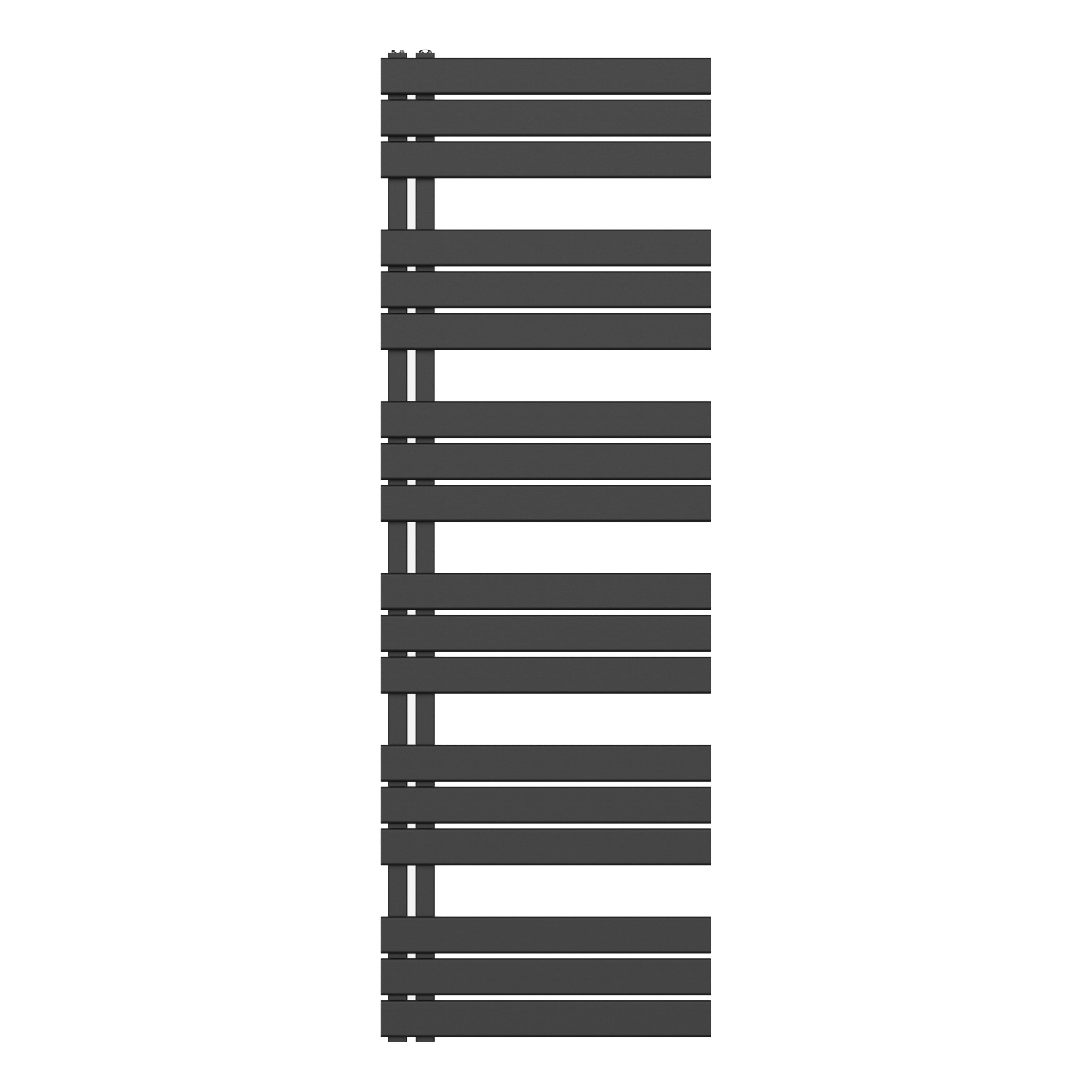 RADIATEUR SÈCHE-SERVIETTES RACCORDEMENT GAUCHE/COMB - NOIR 1800X600-1021W