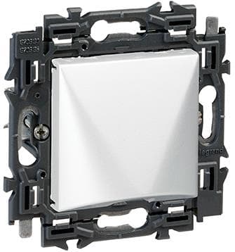 Valena interrupteur à tirage 10AX appareil complet Alu à griffes