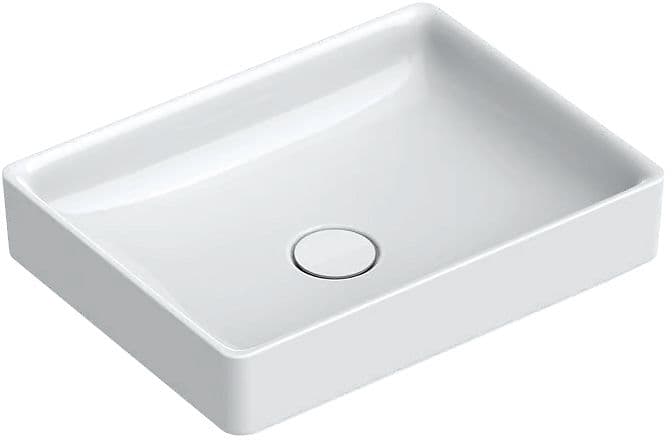 OPBOUW LAVABO GREEN CATALANO CATAGLAZE+ 50X38X12CM WIT