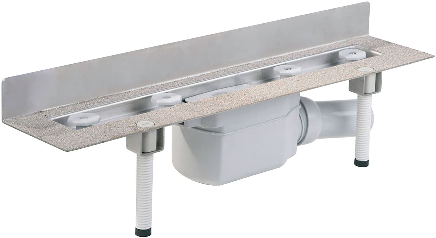 CANIVEAU+CORPS MURAL CERALINE DALLMER 60CM INOX