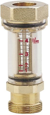 DEBITMETRE POUR COLLECTEUR GIACOMINI 3/8"-18MM