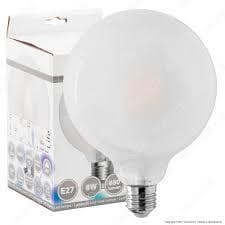 Lampe Led filament globe G125 E27 8W 4200K 880lm mat