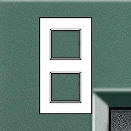 LivingLight - plaque rectangulaire 2 x 2 modules Park