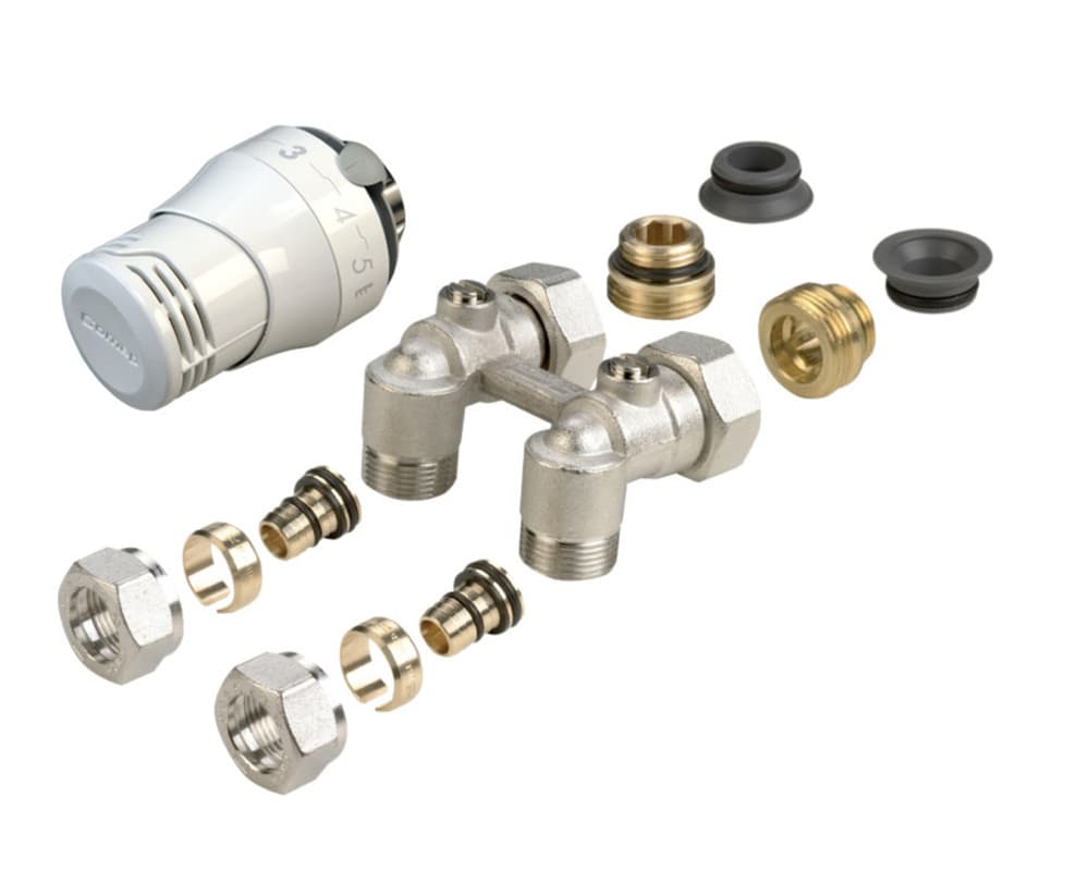 Comap kit de raccordement 1/2" F-3/4" eurocône raccordement mural Henrad Premium Line ECO
