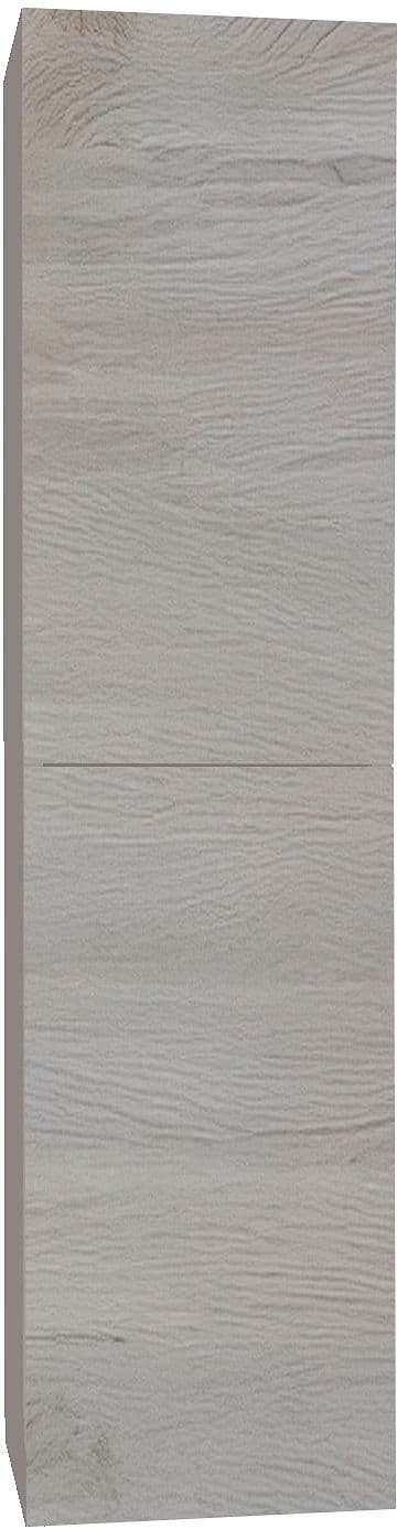 COLONNE COFFEE 2 PORTES DROITE 40 CHENE DECOR ARGENT