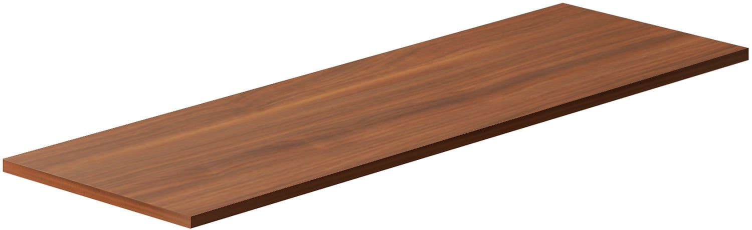 TABLETTE POUR LAVABO A POSER MOLTO 160X50CM NOYER
