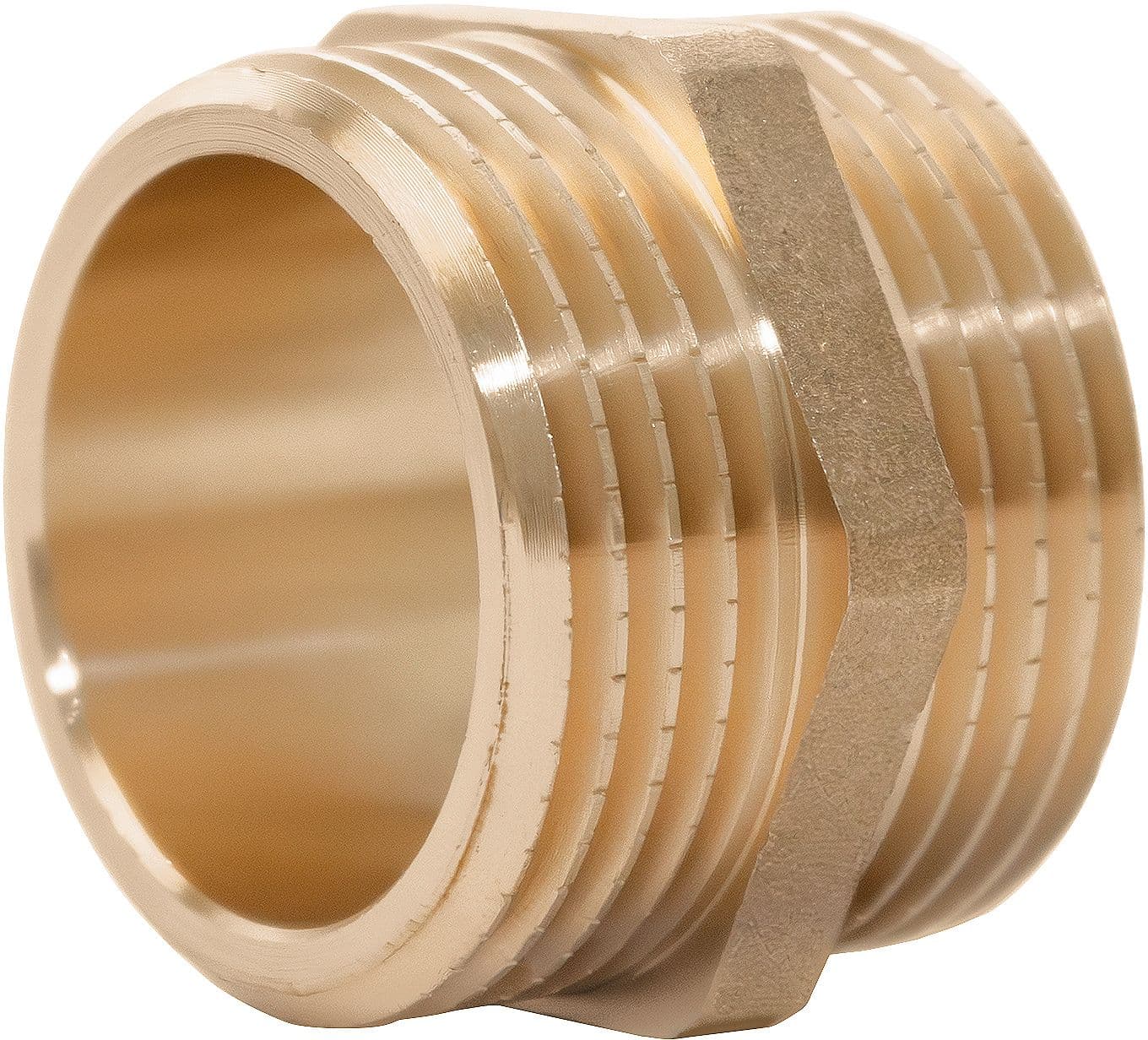 MAMELON FILETE LAITON 4/4"MM D-LIGHT