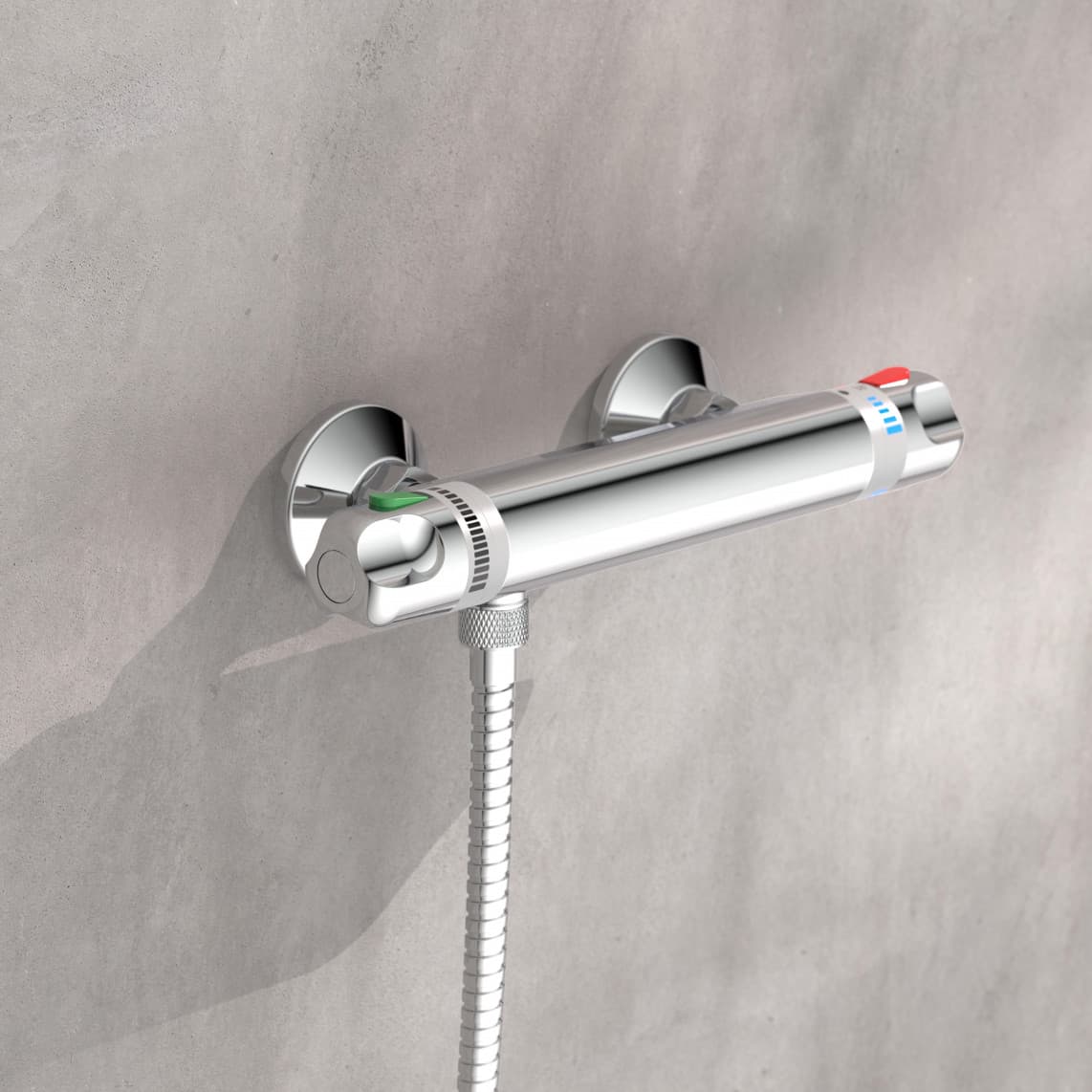 52480 VINEA Mitigeur thermostatique de douche, chromé