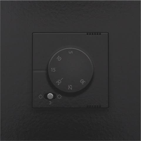 Thermostat électronique Bakelite Black