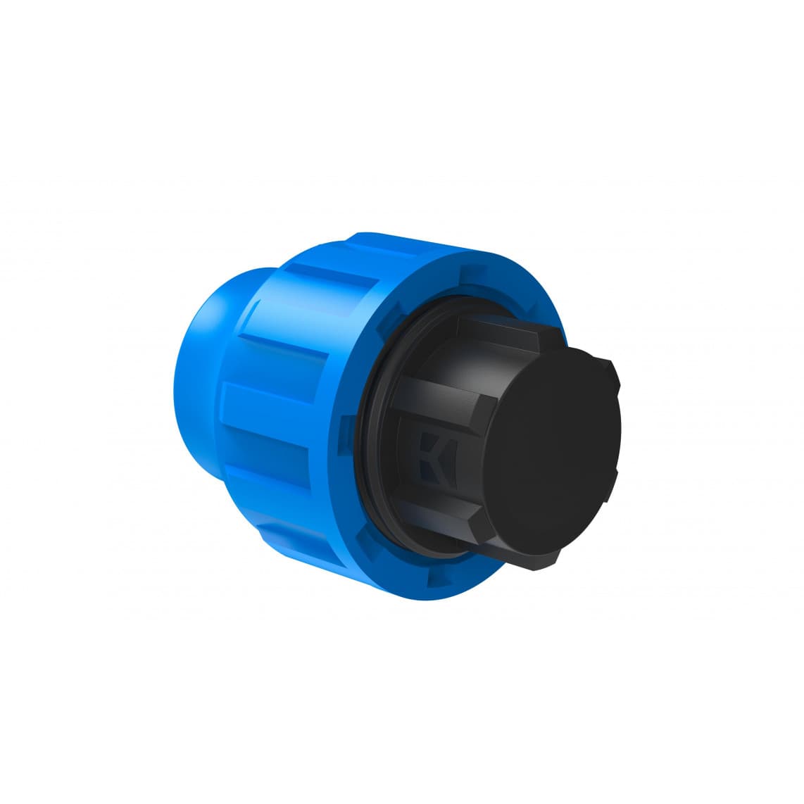 984846617 PP pièce d´extrémité, 25 mm, raccord à serrer pour PEHD/socarex