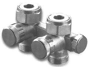 BLOC H COMBINAISON BITUBE DANFOSS SOL 3/4"MF