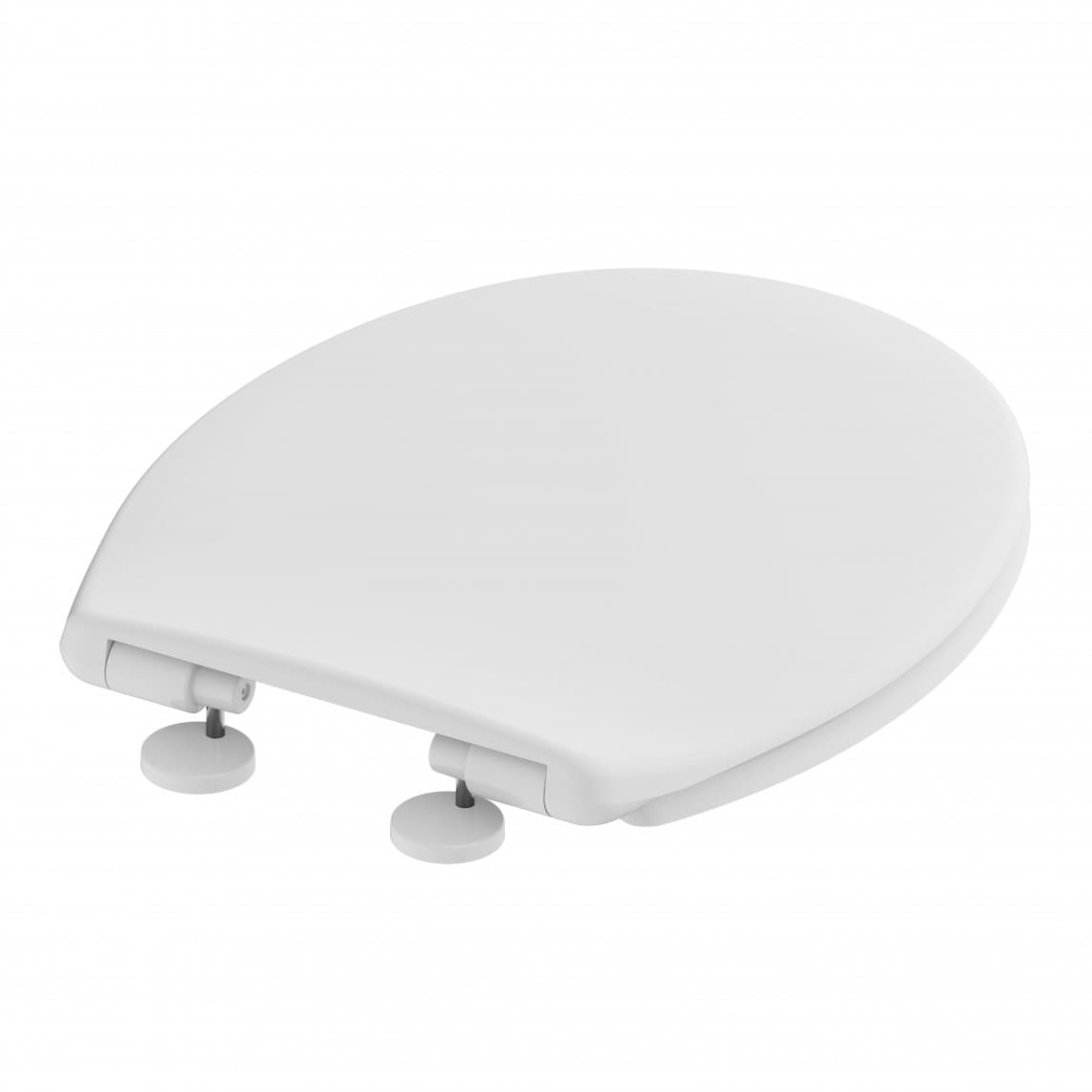 82650 Abattant wc en duroplast WHITE, PREMIUM, avec frein de chute
