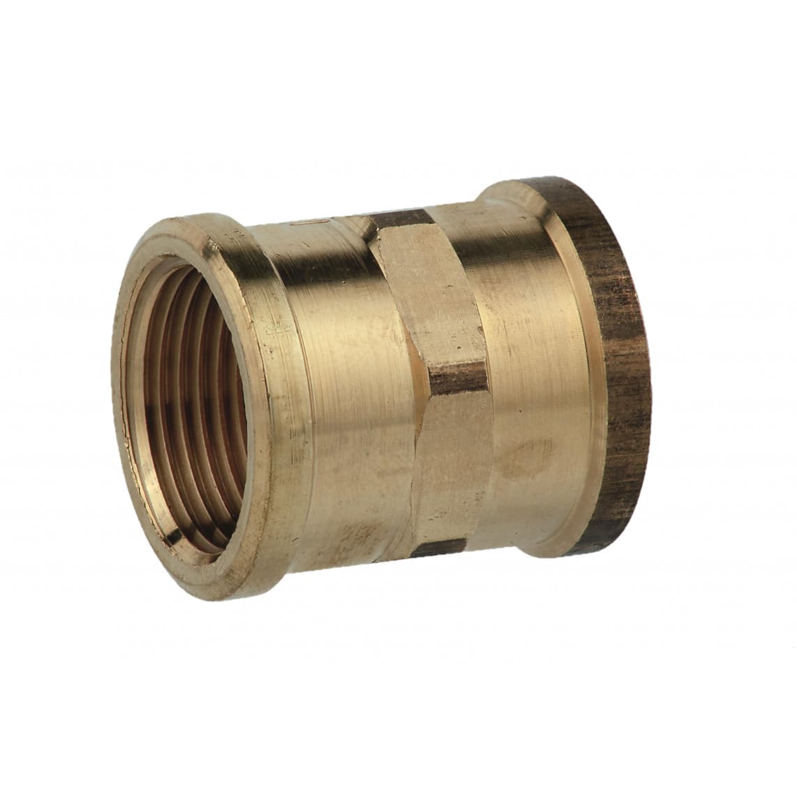 988953313 BR manchon double, vierge, 3/4" F, (3270)