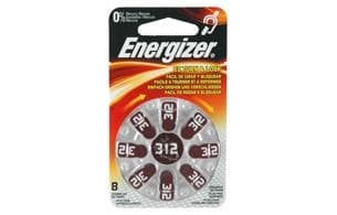 Électrificateur - pile Zinc Air - 1,4V / A312 - 8 pièces