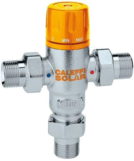 VANNE MELANGEUSE THERMOSTATIQUE SOLAR CALEFFI 3/4 30-65°C