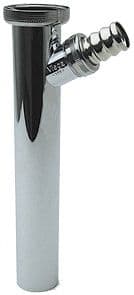 PIECE INTERMEDIAIRE SIPHON BOUTEILLE POUR MACHINE A LAVER 5/4"-32MM CHROME