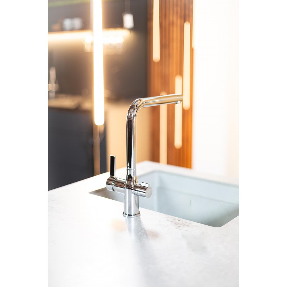 99800 AQUASTAR PRO Drinking water sink mixer, chrome, with filter system
