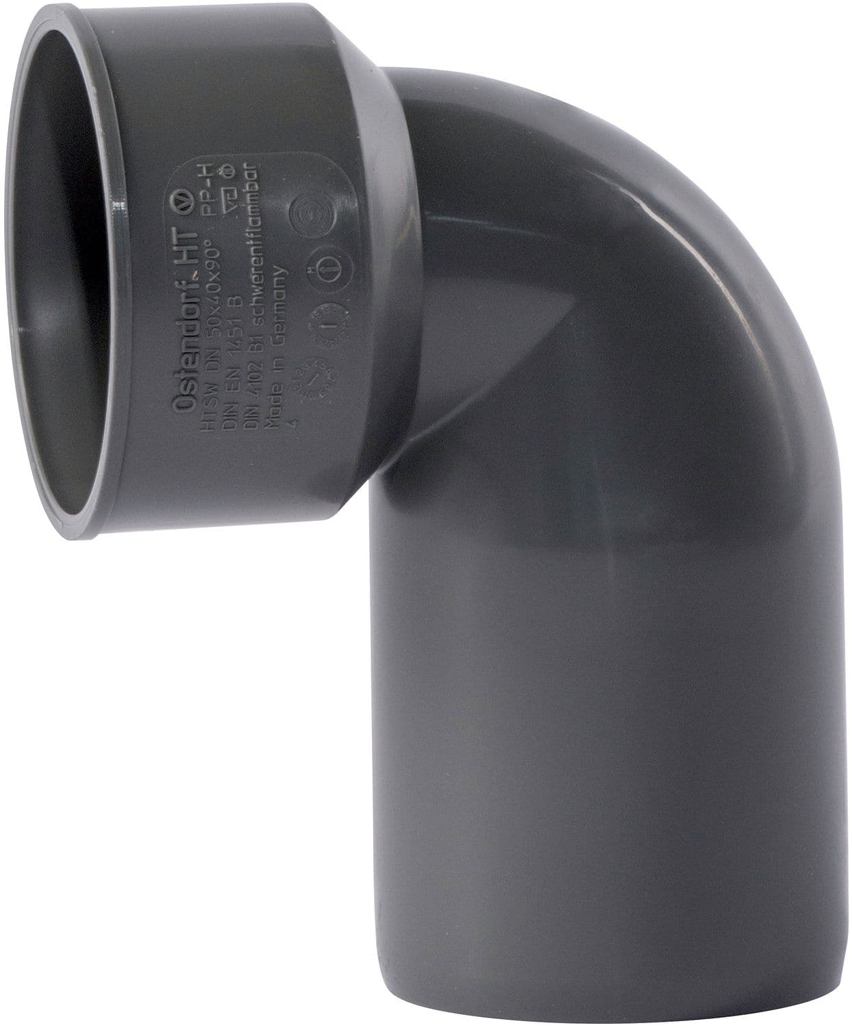 COUDE SIPHON 50-40MM PP HT-SAFE OSTEND.