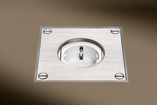 Prise de sol SCHUKO  IP64 - 2 pôles + T EU