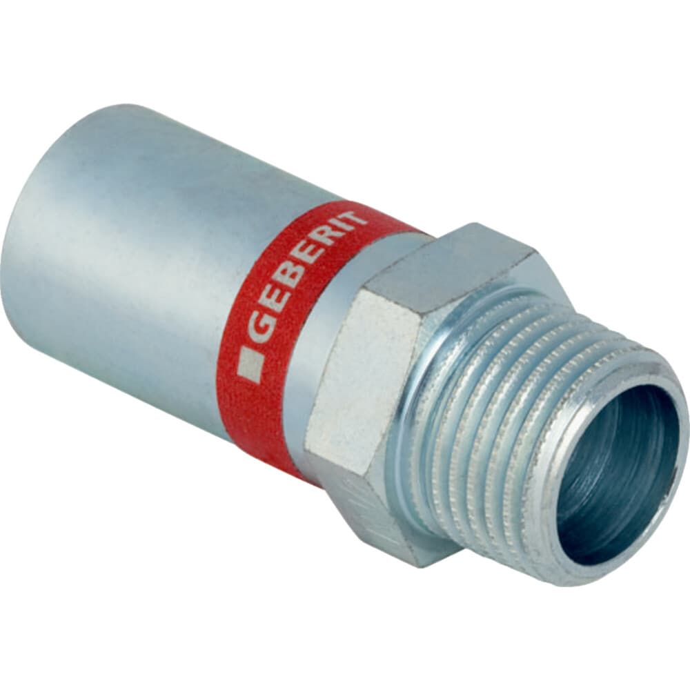 Geberit Mapress acier carbone raccord de transition tube d'emboîtement 18-1/2"M