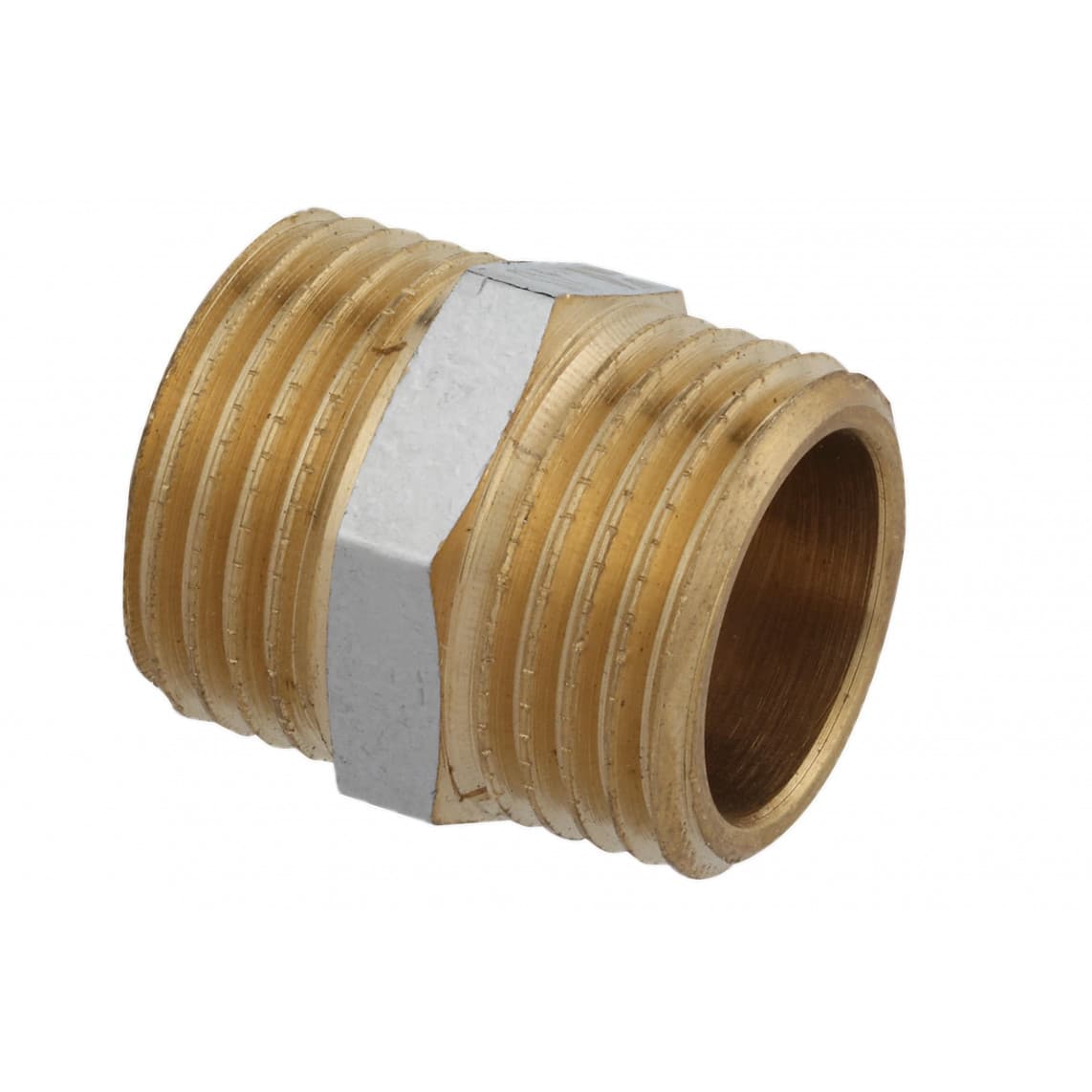 989343155 LT mamelon double, chromé, 3/4" M