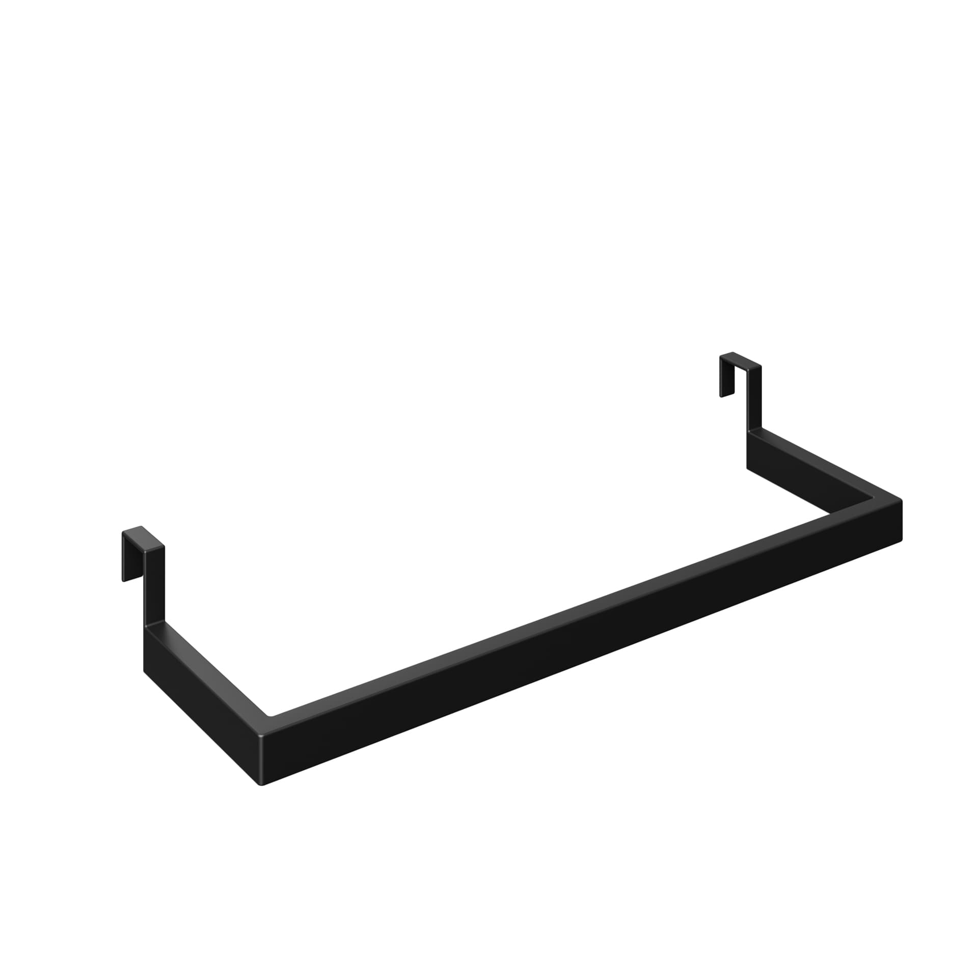 CREAVIT D10 towel holder for combo with under-sink cabinet - black