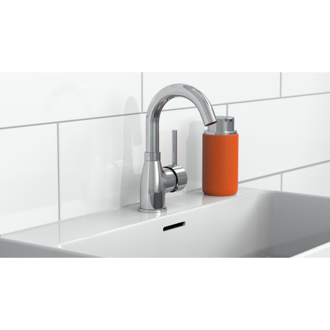 NI075FUTCR FUTURA Wastafelkraan, chroom