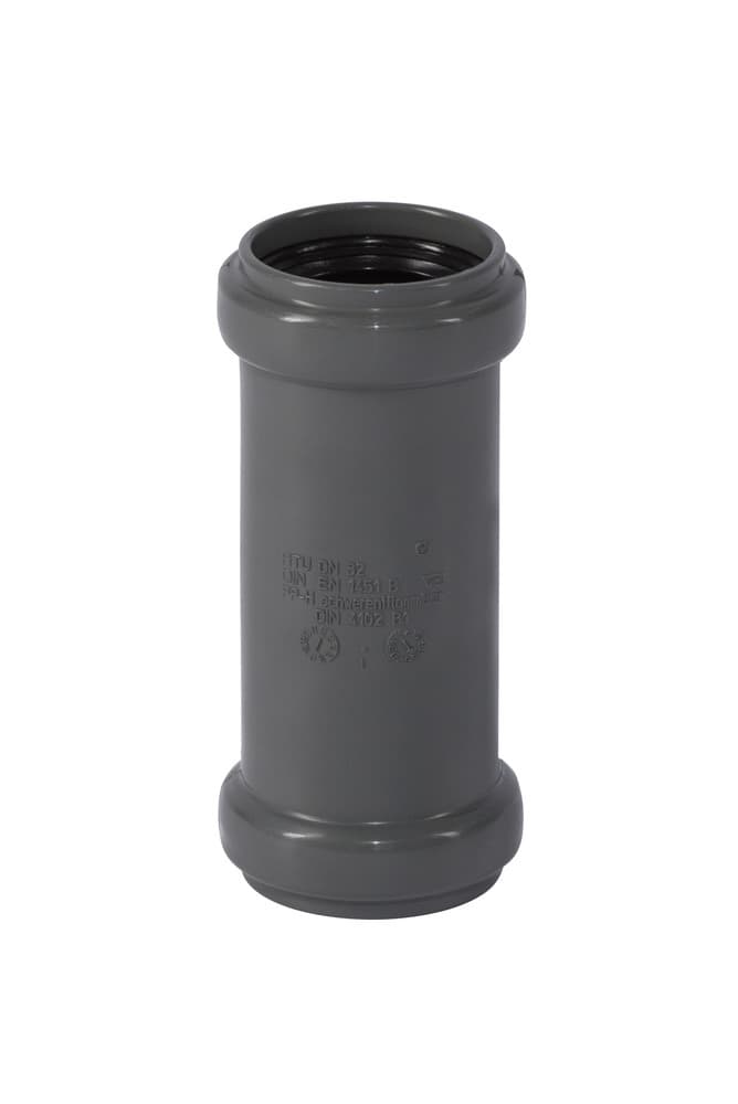 Ostendorf Kunststoffe HT-Safe U manchon coulissante PP D 32 mm gris