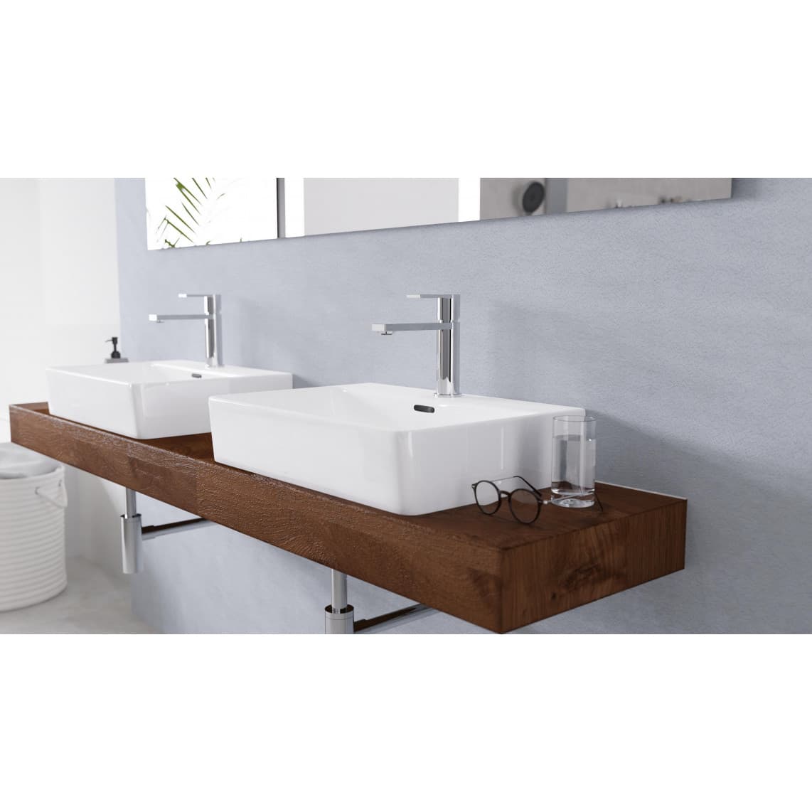 33010 MANHATTAN Wastafelkraan, chroom