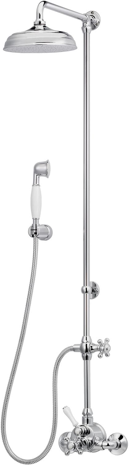 COLONNE DE DOUCHE + THERMOSTAT 1921 RVB 20CM CHROME