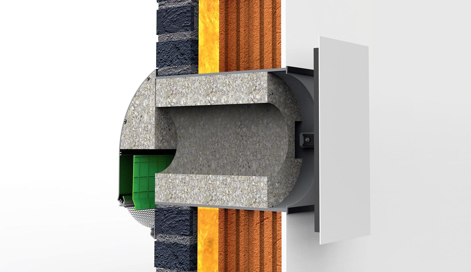 DOUILLE MURALE SILENZIO ZR AK 30CM