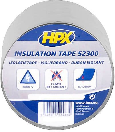 RUBAN D'ISOLATION PVC 5CM 20M GRIS