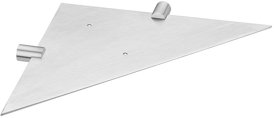 TABLETTE EQUERRE LOGIC 23,5CM COSMIC INOX BROSSE