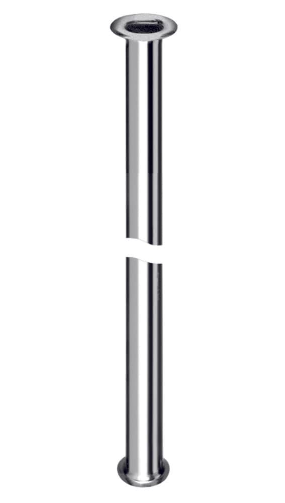 Schell tube cuivre 3/8" raccord flottant Lo 600 mm chromé