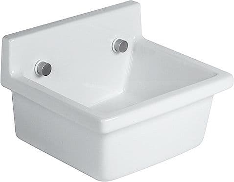 VIDOIR STARCK3 DURAVIT 480X425MM SANS TROP-PLEIN BLANC