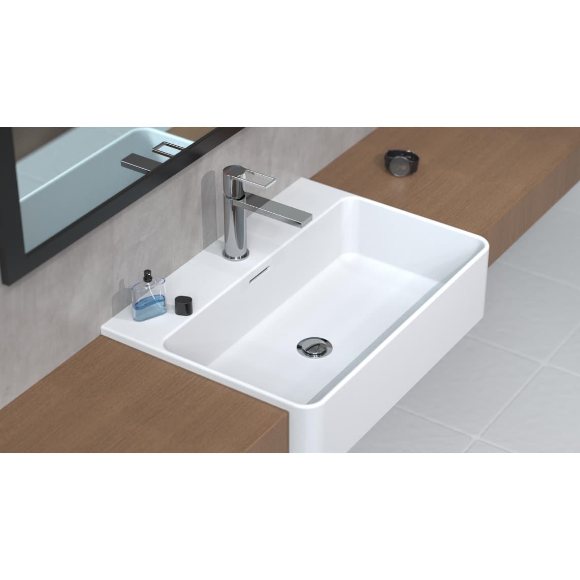 33010 MANHATTAN Wastafelkraan, chroom