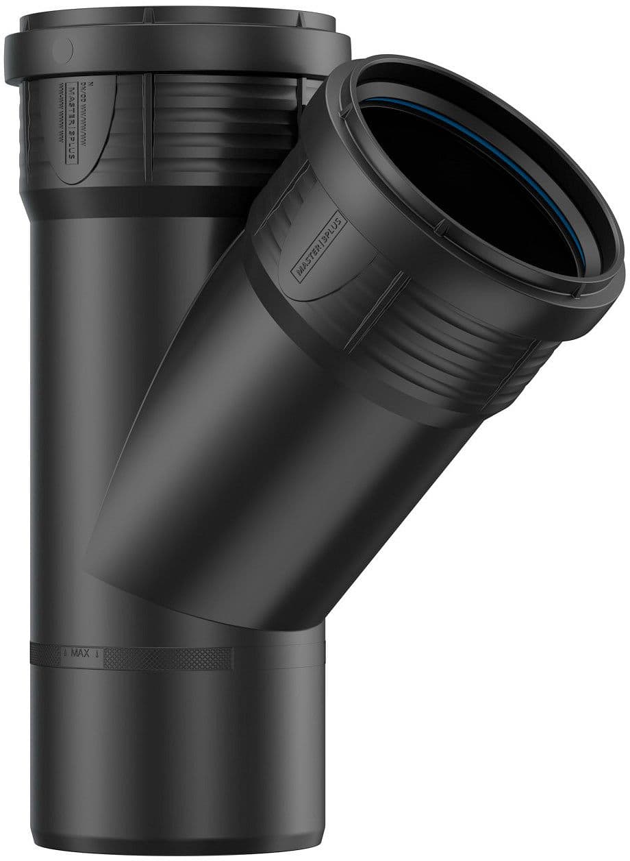 T PP 45°MFF 90-90MM NOIR