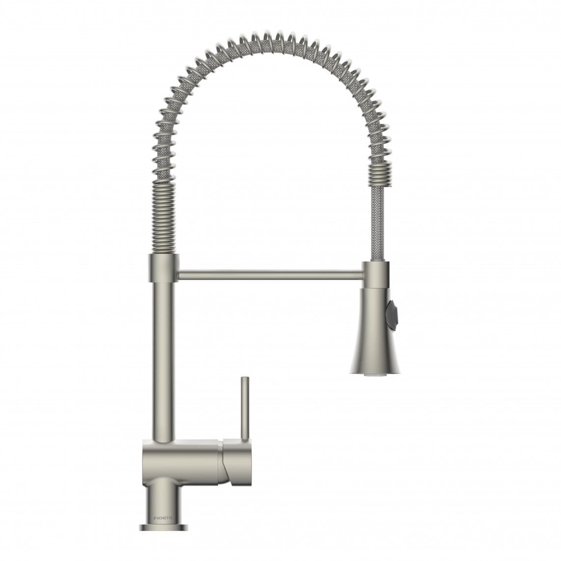 79195 CORNWALL Sink mixer low pressure, stainless steel look, with spiral spring