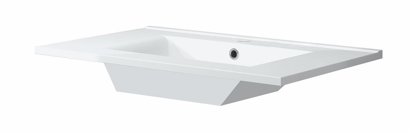 LAVABO FORM 81X46CM PORCELAINE BLANC