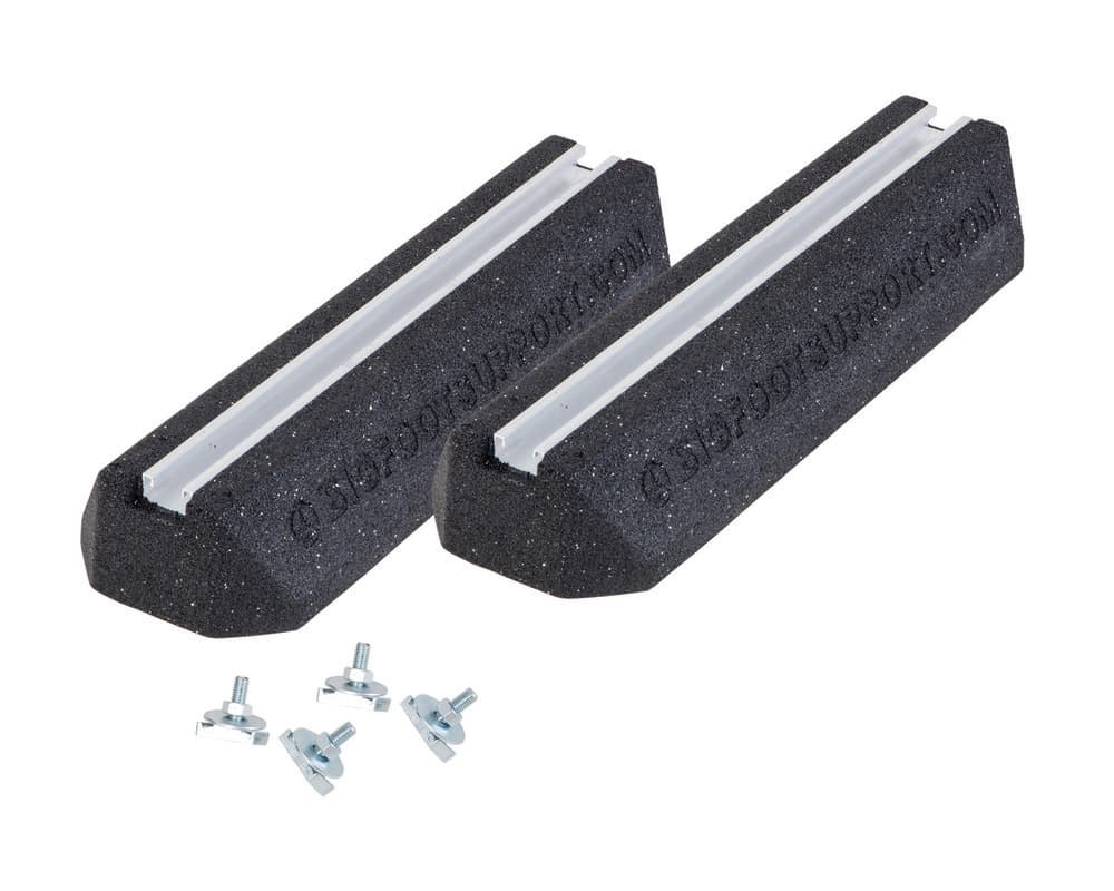 Fix-it Foot 2 socles de 600x180x95mm et 4 pièces d'écrous à insérer M10x40mm